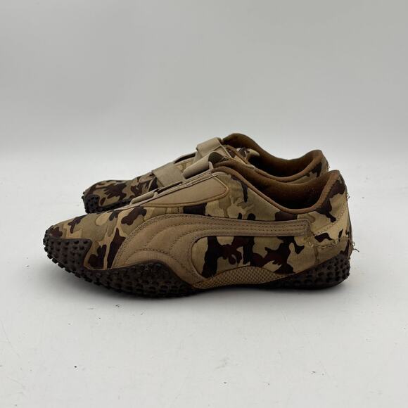 VTG Y2K Puma Mostro Camo Sneakers Retro Strap Trainers Shoes Women's 8.5 - Picture 5 of 11